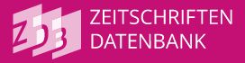 Logo der ZDB Zeitschriftendatenbank