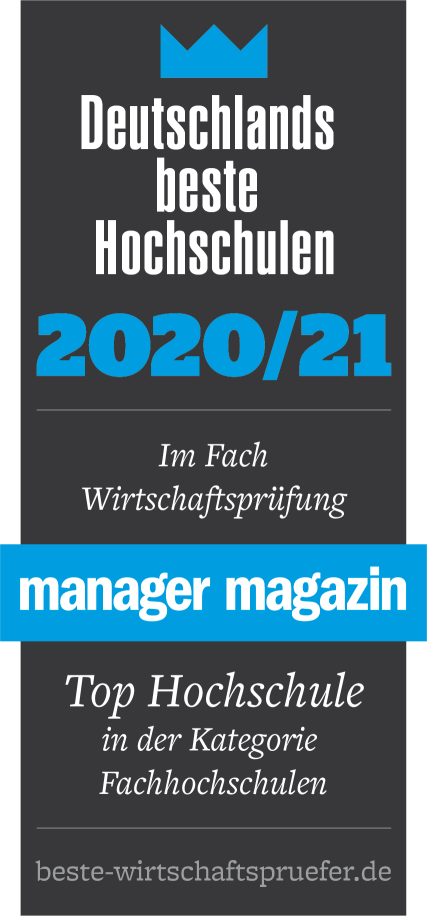 Auszeichnung 2020/21: Deutschlands besten Hochschulen im Fach Wirtschaftsprüfung