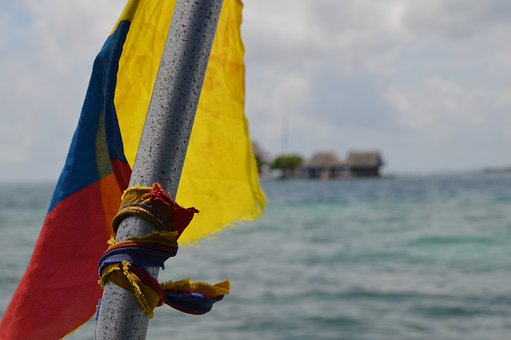 Flagge Koumbiens, Meer