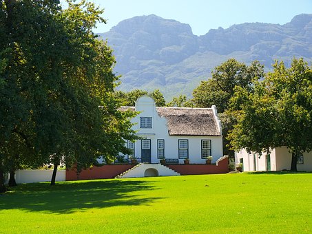 Stellenbosch - Weinberge, Haus